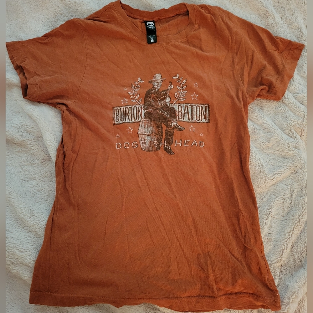 DFH Burnt Orange Burton Baton S/S Unisex Small - Picture 2 of 4